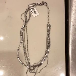 Free people layered necklace